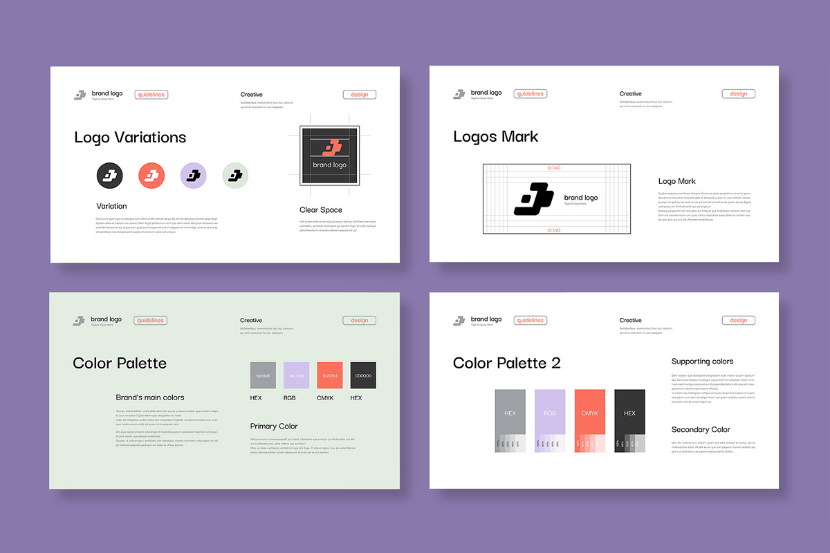 Brand Style Guide Presentation preview 3