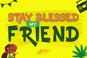 Yomanica - Reggae Display, a Sans Serif Font by Artisan Themes (Thumbnail 12 of 12)