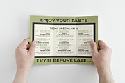 Trifold Menu Template, a Brochure Template by Designsoul14 (Thumbnail 3 of 6)