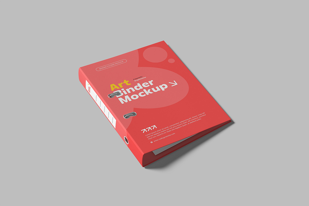Binder Folder Mockup, a Books & Magazine Mockup by graphictime (Photo 4 of 10)