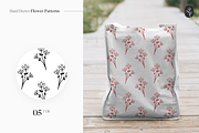 Hand Drawn Flower Patterns, a Pattern Graphic by SL Studio (Thumbnail 6 of 9)
