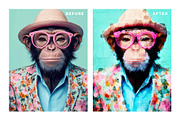 Canvas Pallet Photo Effect Template, a Layer Style Add-On by DesignerCandies (Thumbnail 2 of 6)