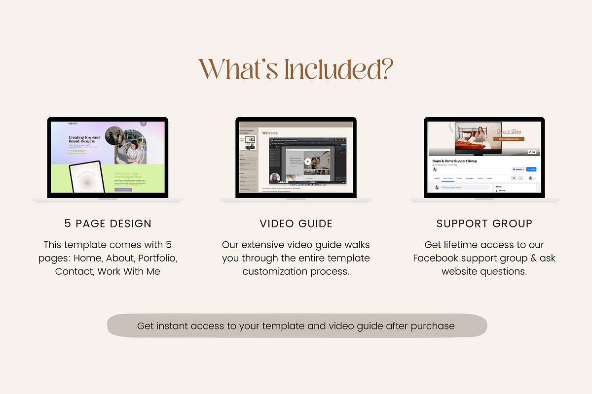 Showit Website Template - Kyle, a Websites & App Template by Capri & Rome (Photo 3 of 6)