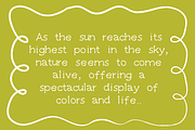 Funny Notes Font, a Sans Serif Font by Bonfloret Studio (Thumbnail 3 of 4)