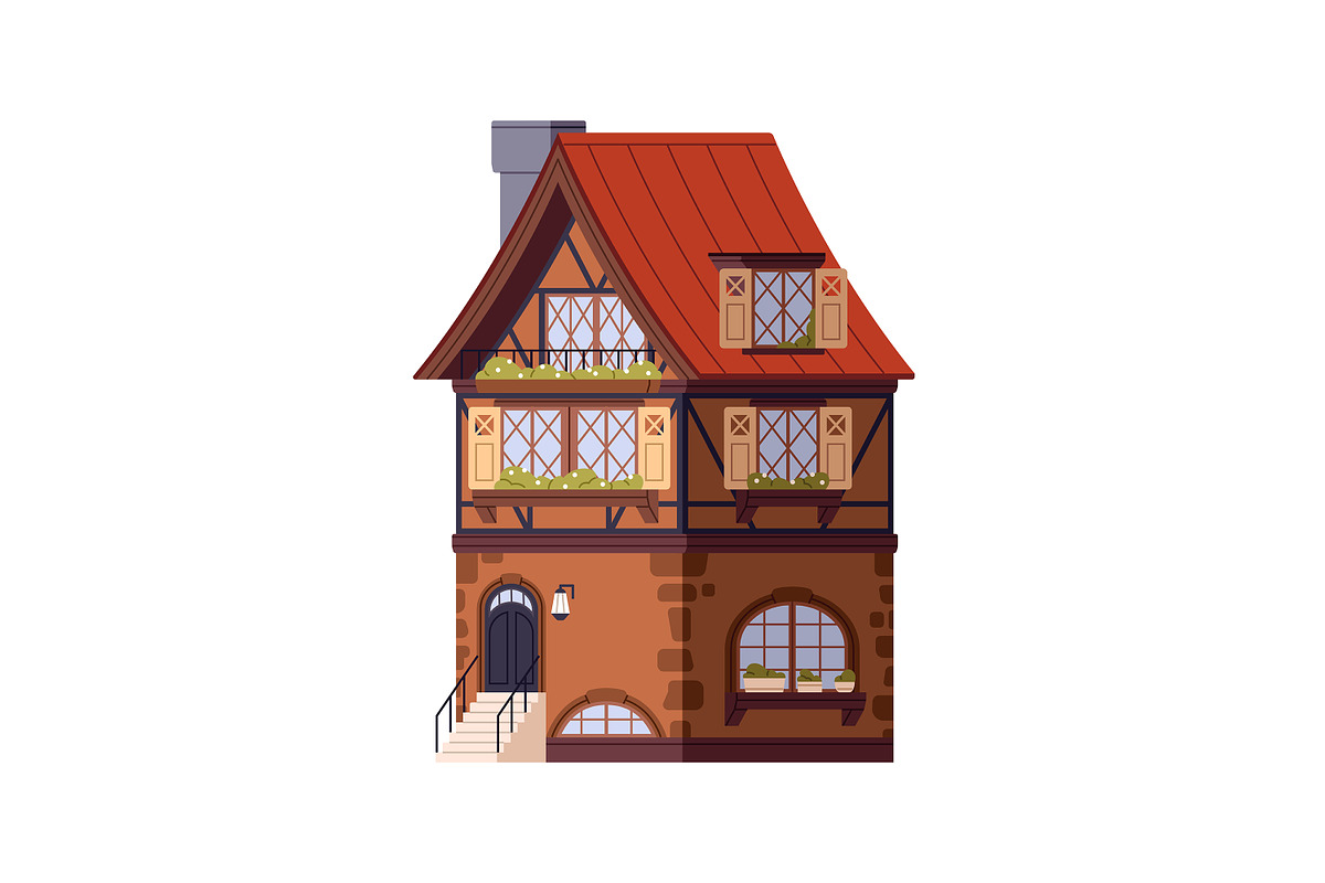 Buildings of different countries set, an Object Illustration by PaperTrident (Photo 3 of 16)