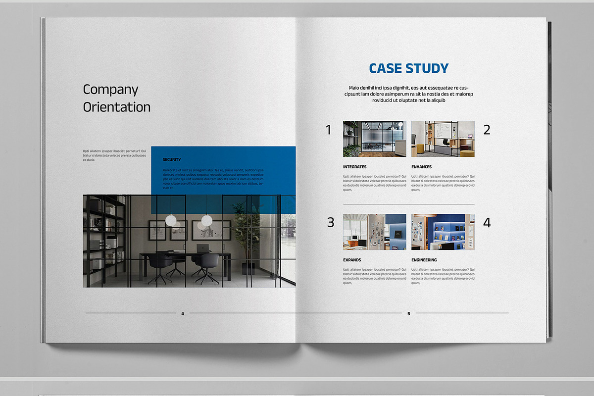 Blue Business Studio Brochure preview 4