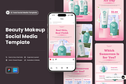 Lumera-Beauty Essential Social Media, a Social Media Template by SLAB! Design (Thumbnail 1 of 8)