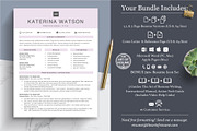 Pink Resume Template | Creative CV, a Resume Template by The Art of Resume (Thumbnail 2 of 8)