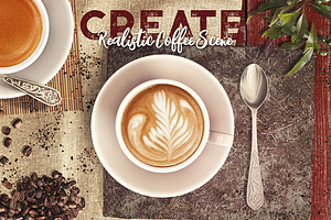 Coffee & Barista Mock-up Creator