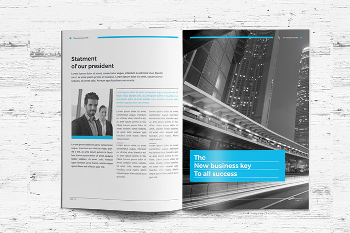 Company Profile, a Brochure Template by obidullah_01 (Photo 3 of 8)