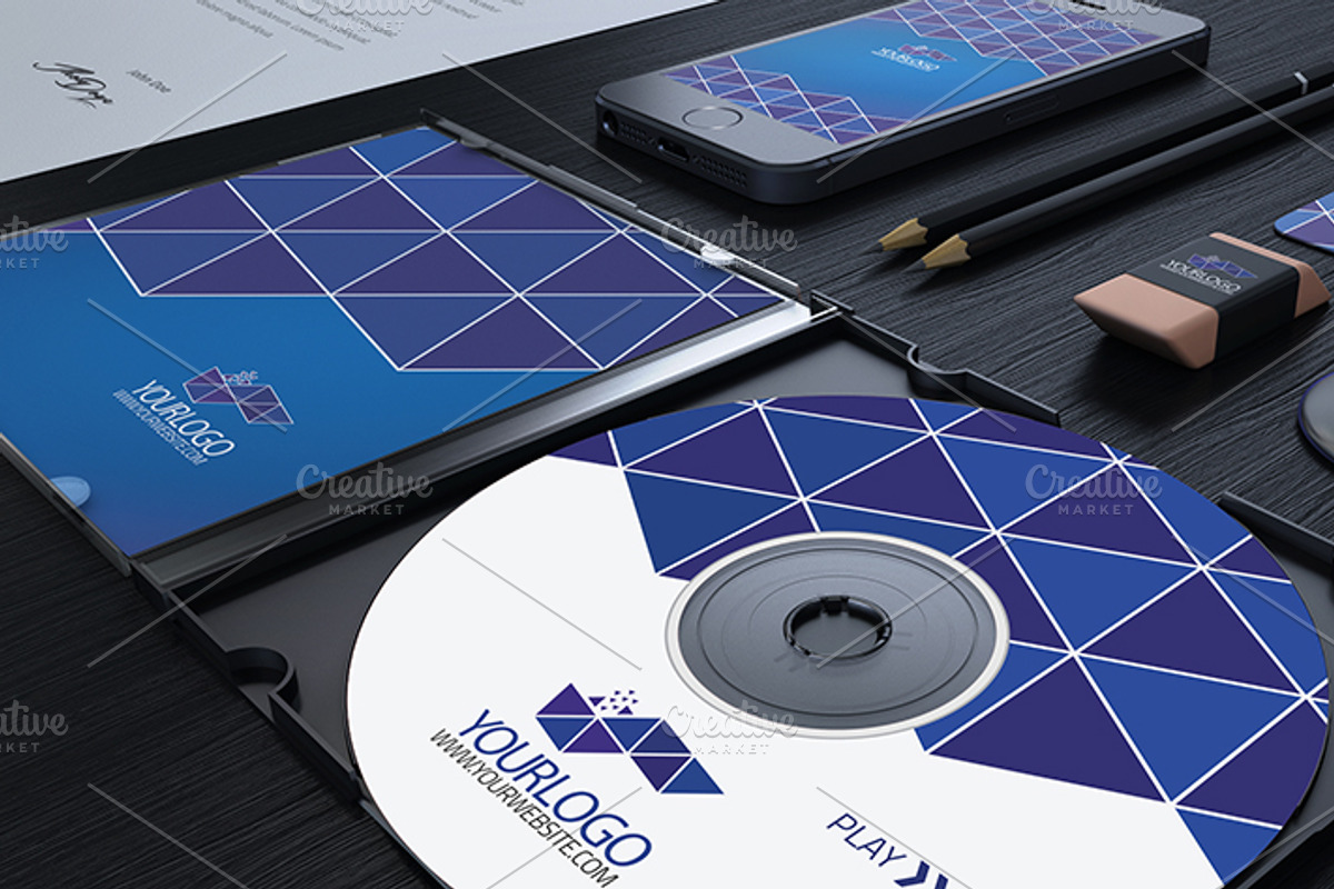 Corporate Identity & Stationery, a Stationery Template by Cristal Pioneer (Photo 6 of 9)