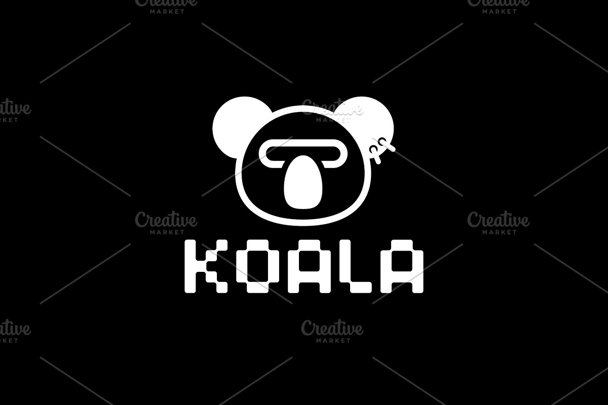 Koala logo vector icon illustration, a Branding & Logo Template by Dyn Studio