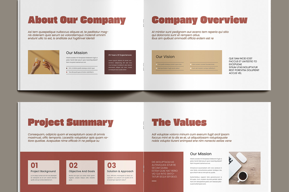 Company Profile Brochure Template preview 3