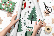 Christmas seamless pattern 02., a Texture Graphic by KENO Mascots (Thumbnail 4 of 5)