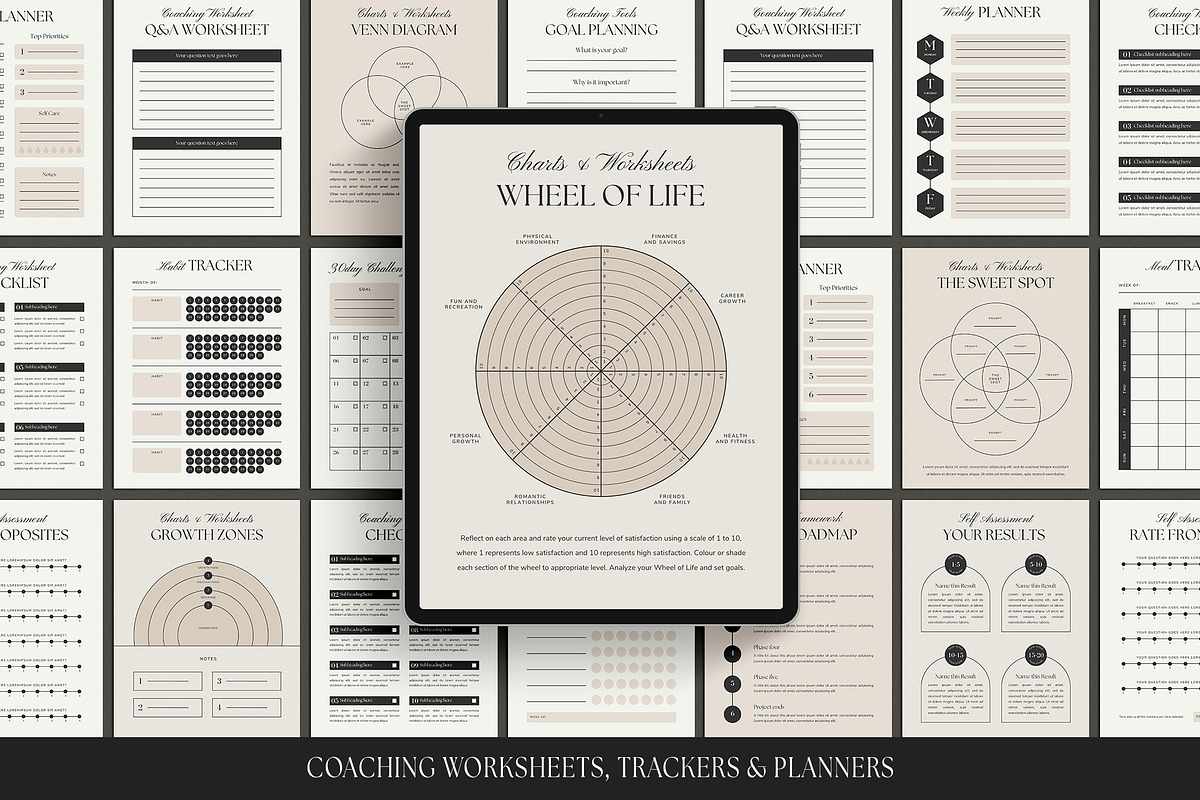 Life Coach Ebook Template CANVA, a Magazine Template by Studio Loire (Photo 9 of 11)