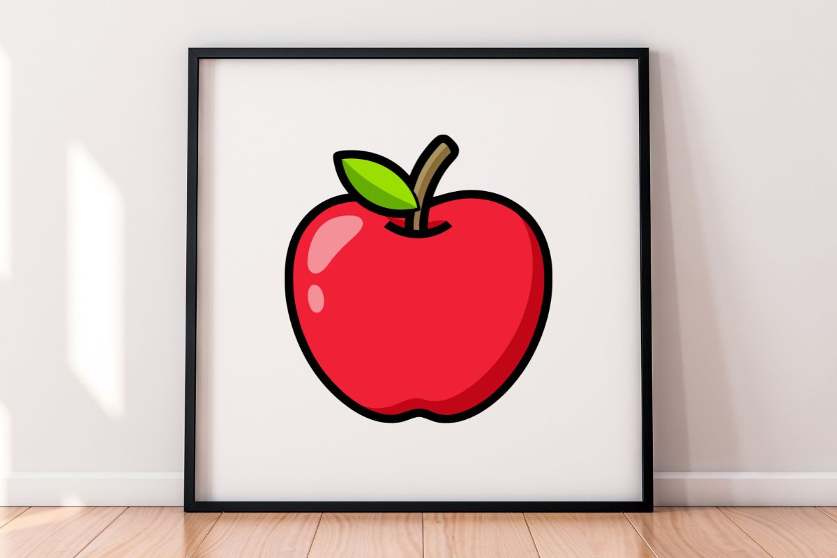 Cartoon Apple Clipart Set, a Food Illustration by newminddesign (Photo 5 of 8)