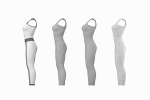 Woman Sportswear 02 Base Mesh Design