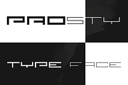 PROSTY Typeface Family, a Font by Fontsphere (Thumbnail 1 of 5)