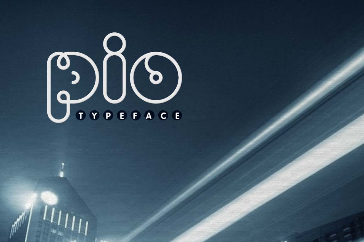 PIO Rounded TrueType Font