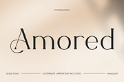 Amored, a Serif Font by Pinisi ART (Thumbnail 1 of 10)