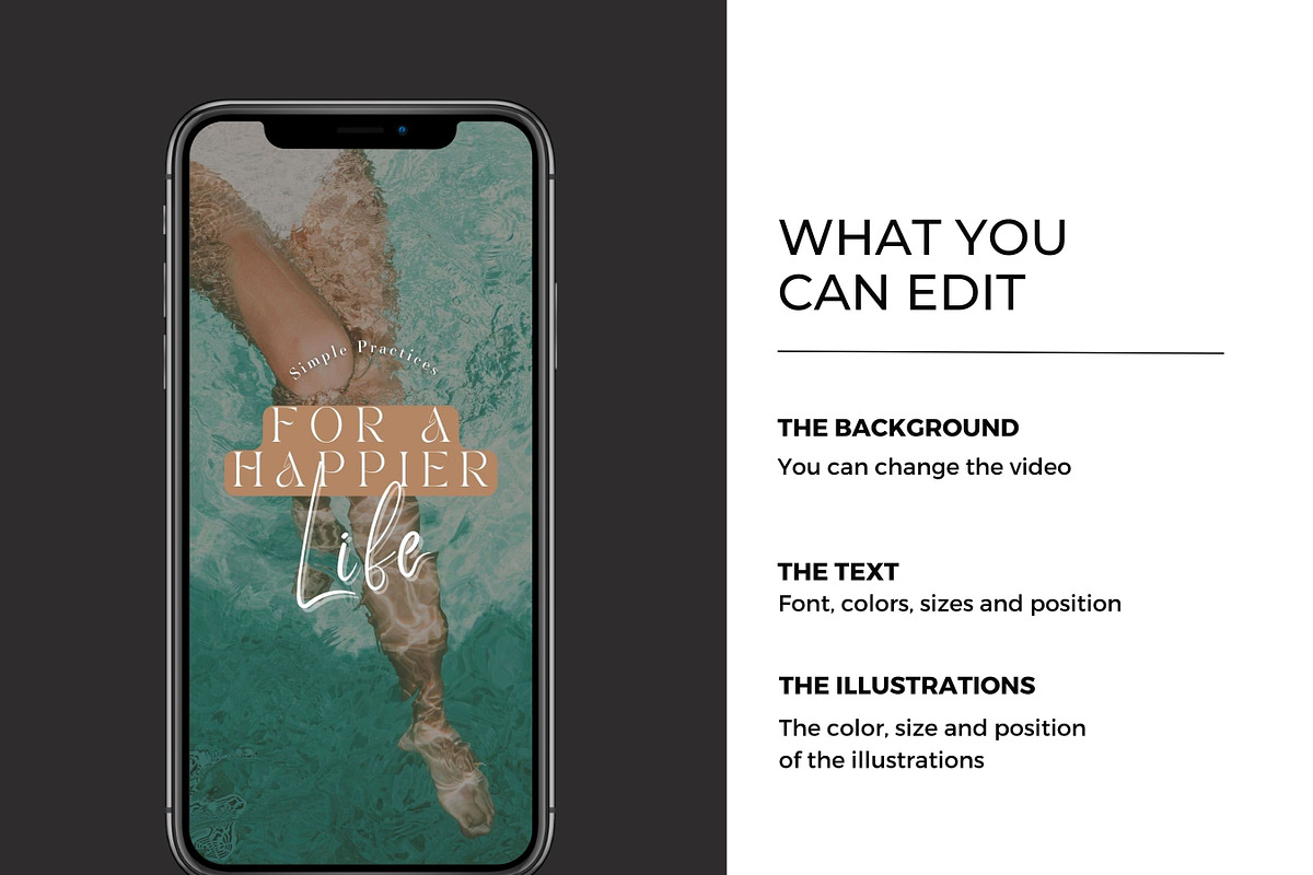 Blogger Reel Cover Templates, a Social Media Template by design4social
