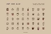 DRINKS Illustrations | Bar Icons, a Food Illustration by Crocus Paperi (Thumbnail 5 of 7)
