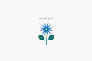 Gradient Flowers: posters, elements, an Object Graphic by Lena Nikolaeva (Thumbnail 17 of 17)