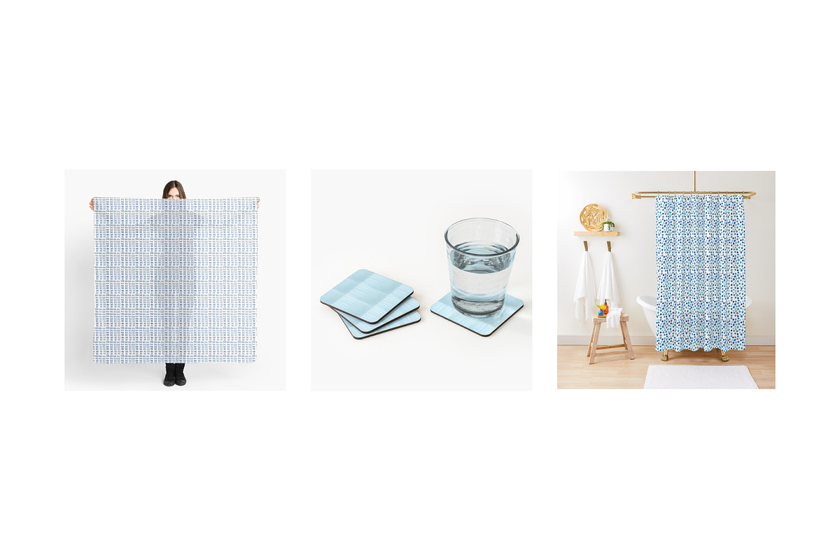 Coastal Art Bundle – Watercolor, a Pattern Graphic by ElicoelhoDesign Shop (Photo 7 of 7)