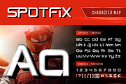 Spotfix - Modern Sport Display Font, a Sans Serif Font by Burntilldead (Thumbnail 2 of 12)