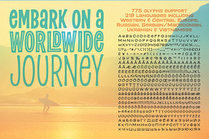 Paradise Point Expanded Surf Font