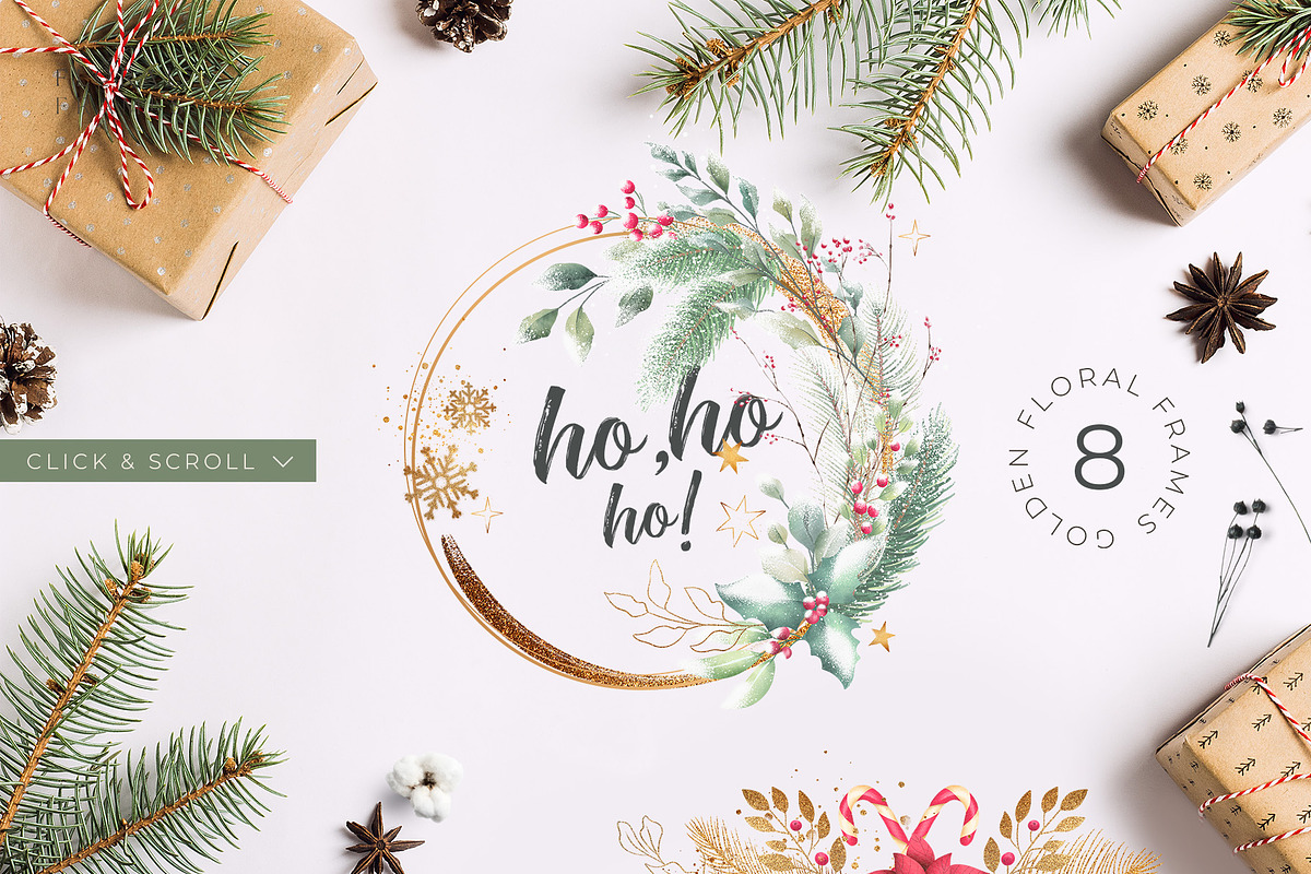 Christmas Illustration Bundle, a Decorative Illustration by CarmineType (Photo 10 of 13)