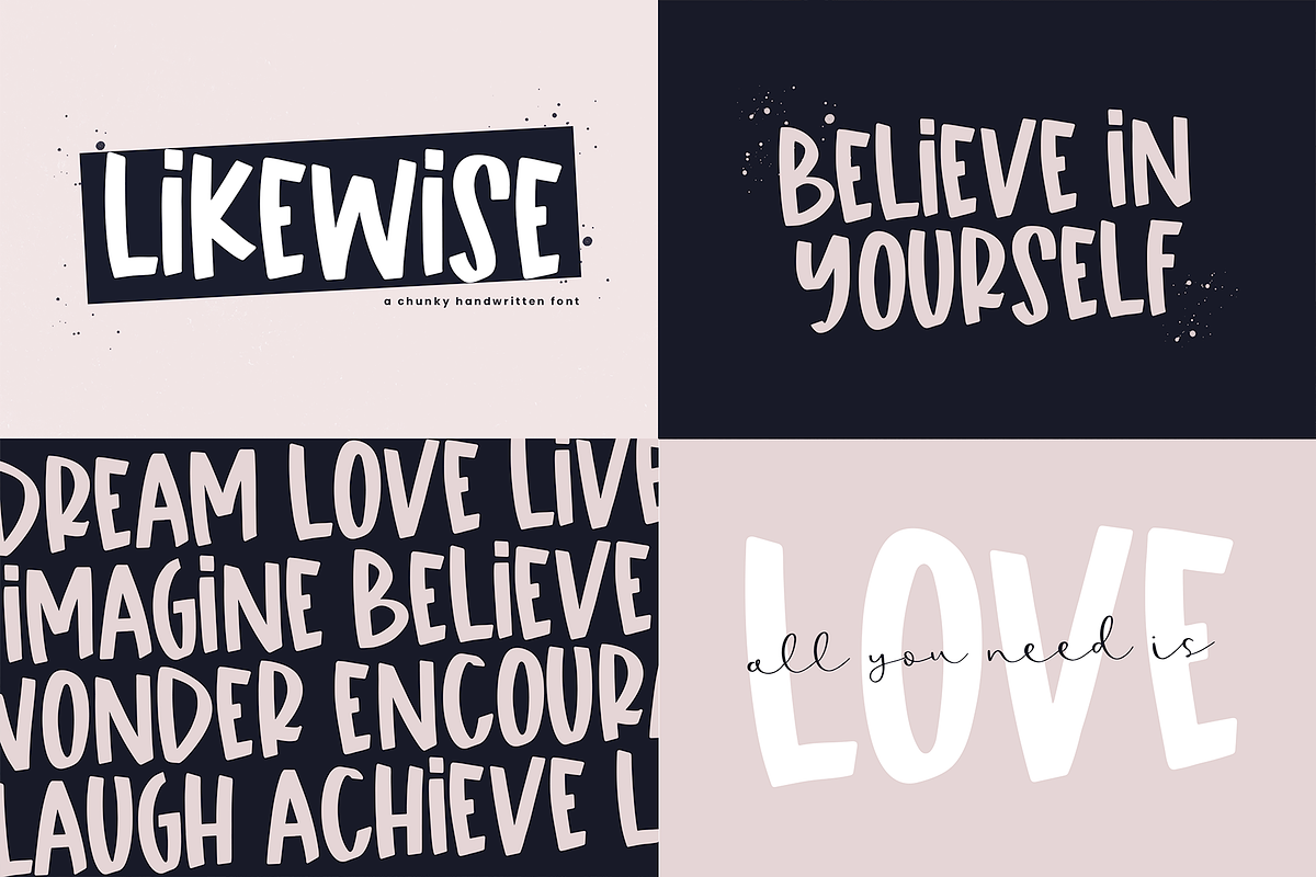 Crafty Font Bundle | 30 Fonts, a Script Font by KA Designs (Photo 15 of 23)