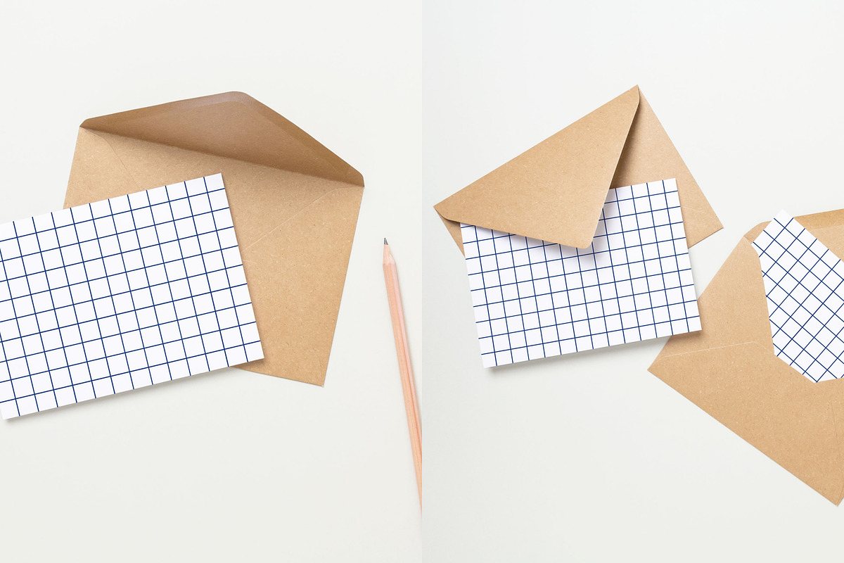 Greeting Card Landscape Mockup Duo, a Product Mockup by Studio MVDM (Photo 2 of 8)