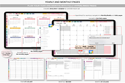 Minimalist Digital Planner iPad Andr, a Templates & Theme by Plamarplanners (Thumbnail 2 of 11)