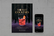 Halloween Cocktail Flyer Template, a Flyer Template by BrandPacks (Thumbnail 2 of 5)