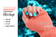 Finger Nail Mockup, Beauty Manicure, a Mockup by HaywireMedia & Mockups (Thumbnail 4 of 4)