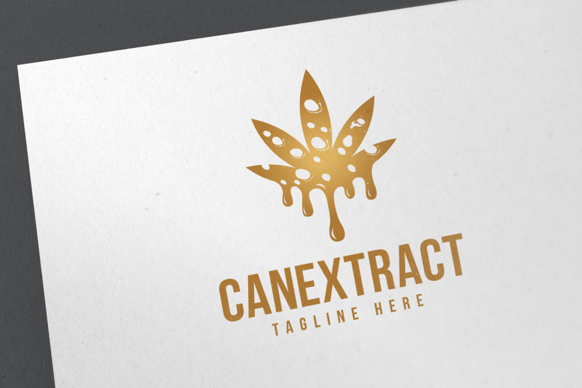 Cannabis Extract Logo, a Branding & Logo Template by emotions76 (Photo 1 of 3)