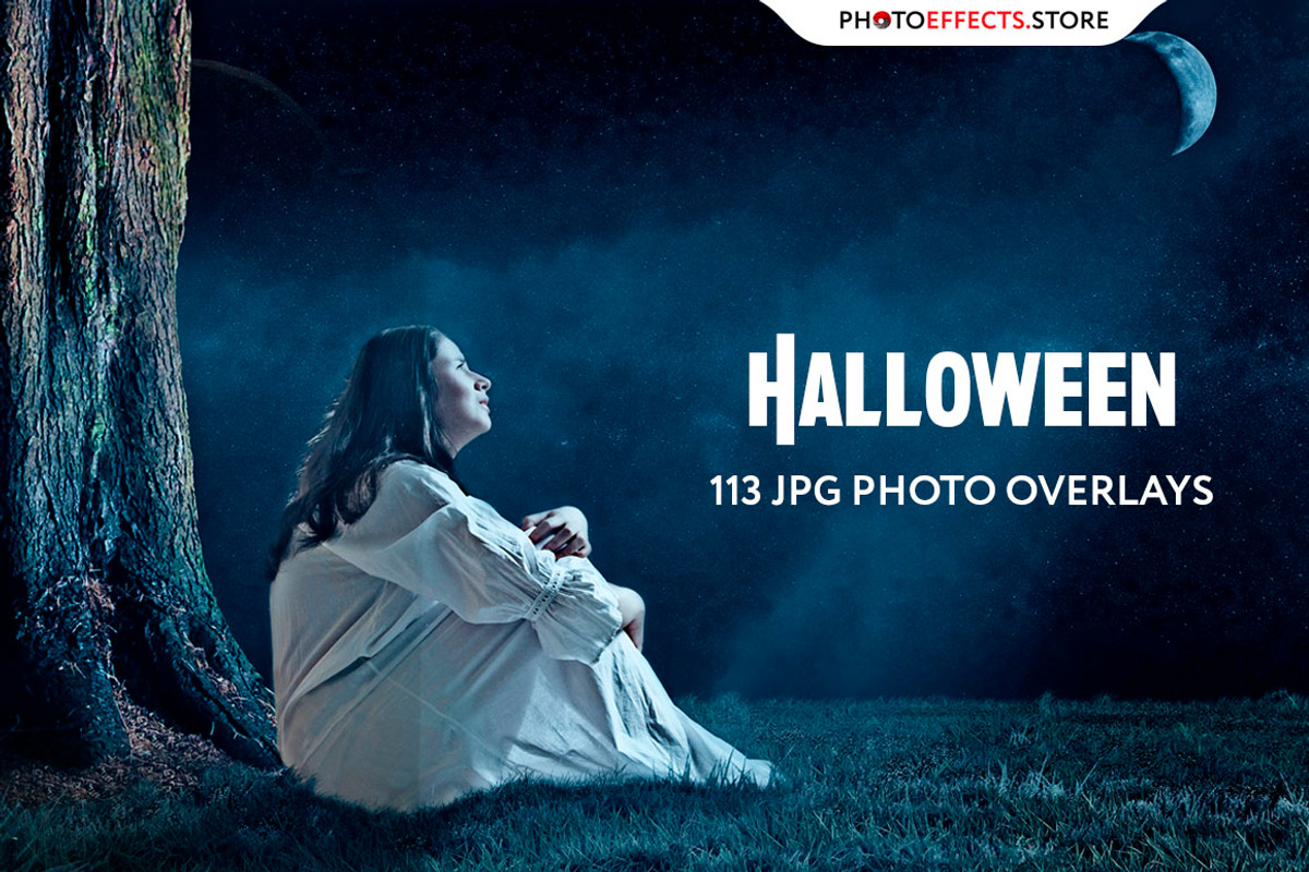 113 Halloween Photo Overlays, a Layer Style Add-On by PhotoEffects.Store (Photo 1 of 8)