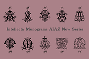 Intellecta Monograms Collection, a Font by Intellecta Design (Thumbnail 4 of 5)