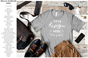 Mens Bella Canvas 3001 Mockup Bundle, a Shirt Mockup by lock and page (Thumbnail 3 of 6)