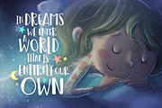 Sweet Dreams Font Bundle, a Sans Serif Font by Denise Chandler (Thumbnail 11 of 19)