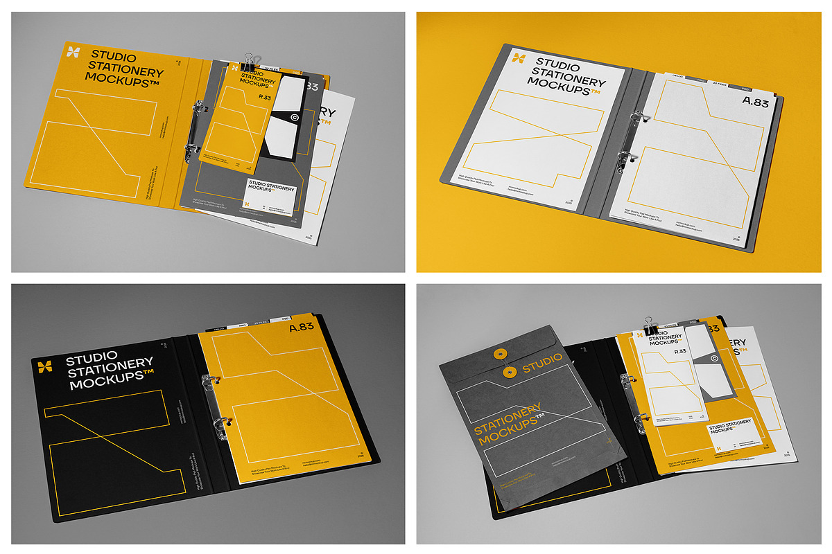 Studio Stationery Mockups, a Mockup by Mr.Mockup™ (Photo 5 of 13)