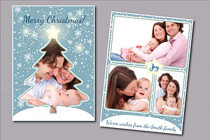 Christmas Tree Card Template