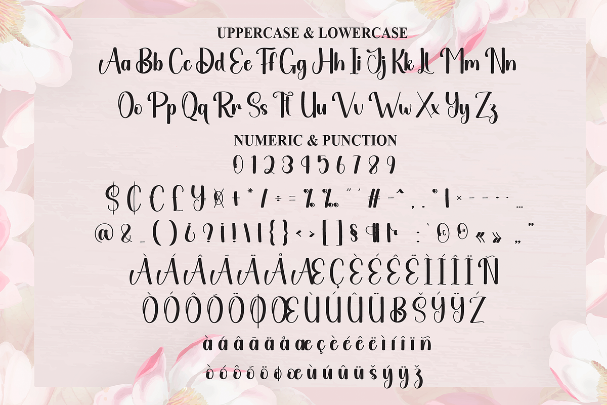 Angelic | Script Font, a Handwritten Font by Scratchones (Photo 7 of 9)