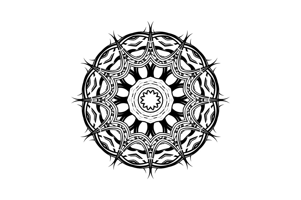 Premium Mandala Illustration Pack, a Decorative Illustration by NJ Himel (Photo 50 of 101)