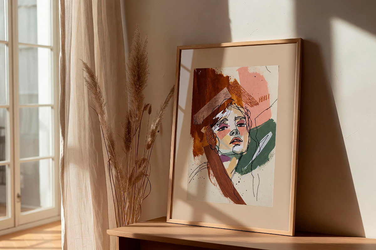 Collage Woman ART, a Wallpaper Graphic by O m N i  Studio (Photo 11 of 15)