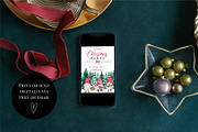 Editable Christmas Invitation, an Invitation Template by ForeverPrint (Thumbnail 6 of 10)