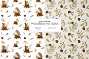Forest Animals & Seasonal Botany, an Illustration by Ruslana Lubenets (Thumbnail 12 of 21)