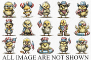 Whimsical 4th of July Chicken PNG, a Seasonal Illustration by Canvas Craft (Thumbnail 4 of 10)