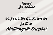 Sweet Josephine – Casual Script Font, a Script Font by Fikryal Studio (Thumbnail 15 of 15)